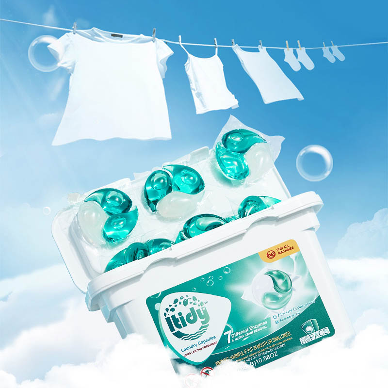 China laundry detergent capsule